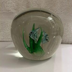 Seaweed & Fish Paperweight